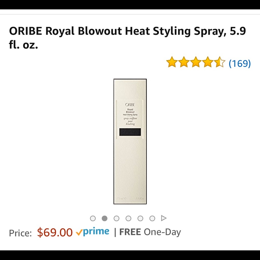 Oribe Royal Blowout Hairstyling Spray